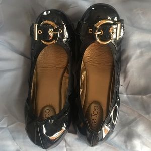 Me Too Navy Ballet Flats - Like New